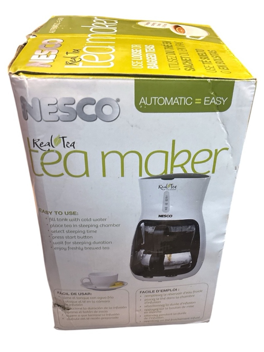 NIB|NESCO Real Tea Maker Model TM-1 Automatic Electric Tea Steeper|Brand New⁠
